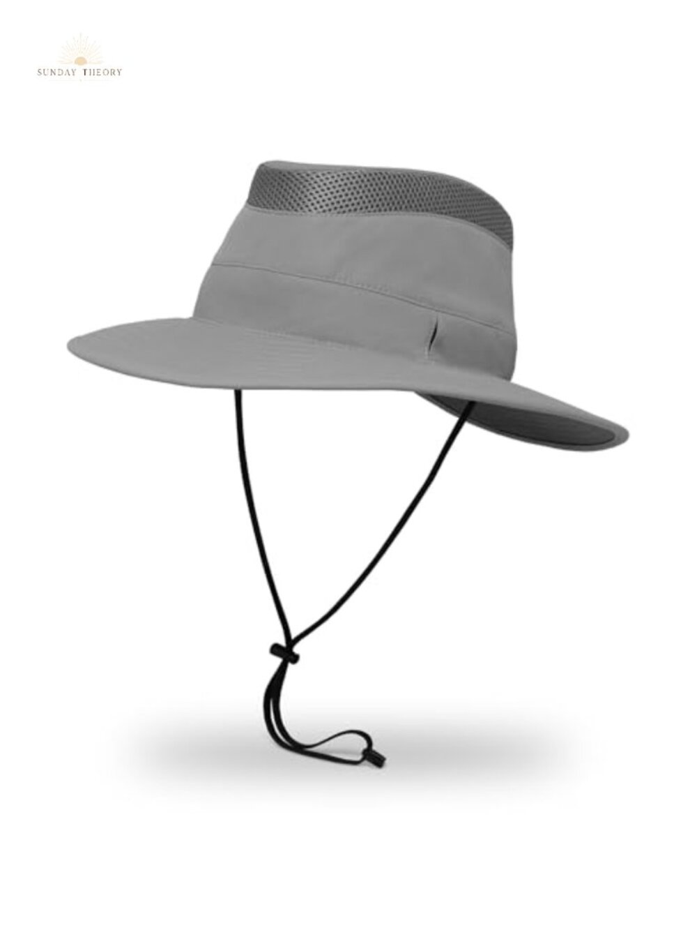 UPF 50+ Nylon Wide Brim Sun Hat with Drawstring, Packable, Water Repellent